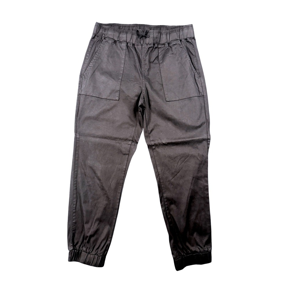 Buffalo David Bitton Womens Black Tencel Blend Jogger Pants Size M